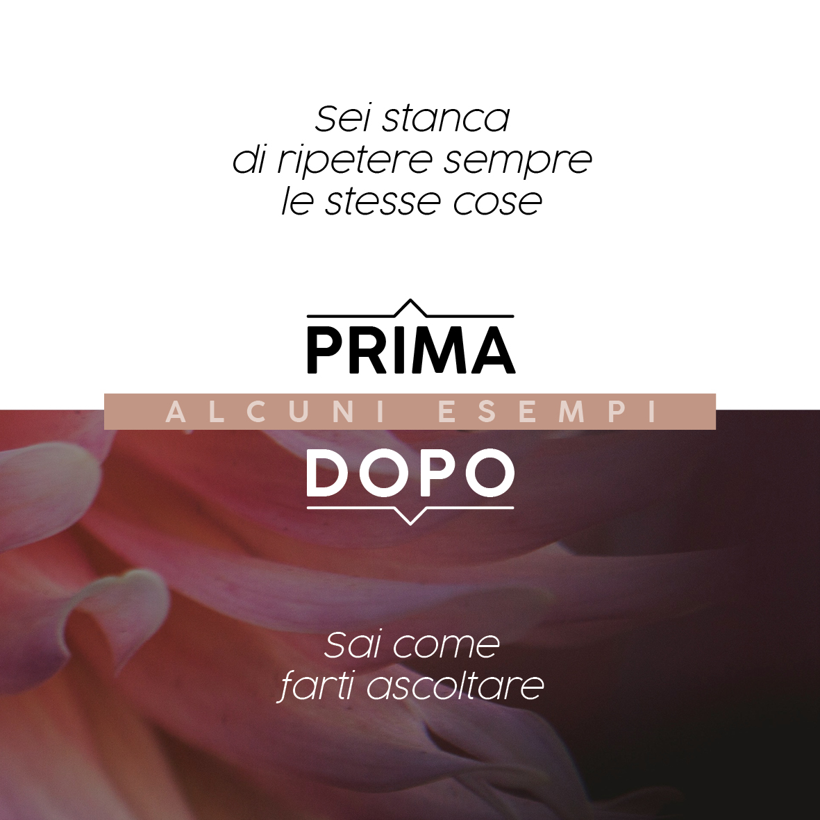Imparare a comunicare per non dover ripetere sempre le stesse cose