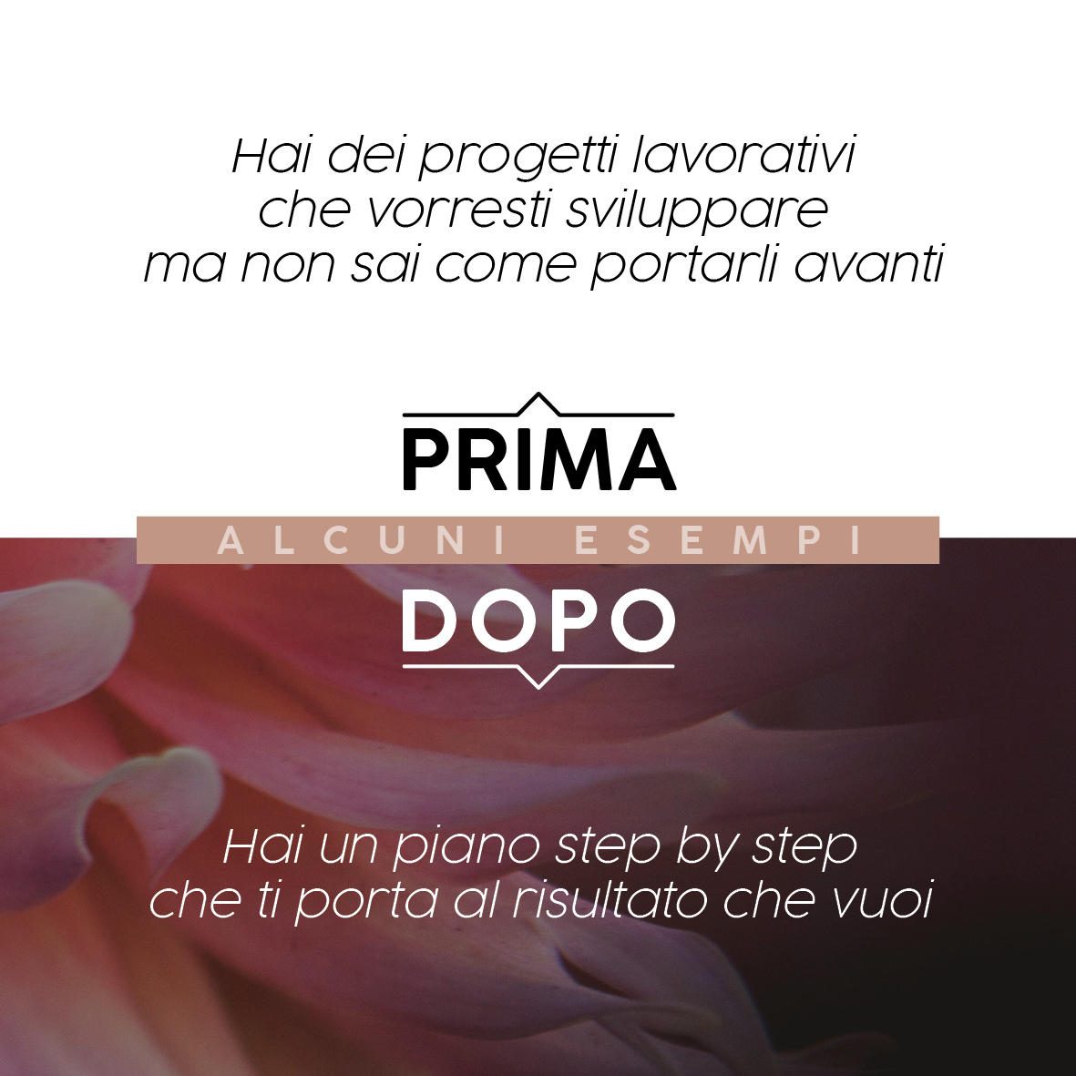 Donne e mamme lavoratrici con progetti che non sanno come portare avanti