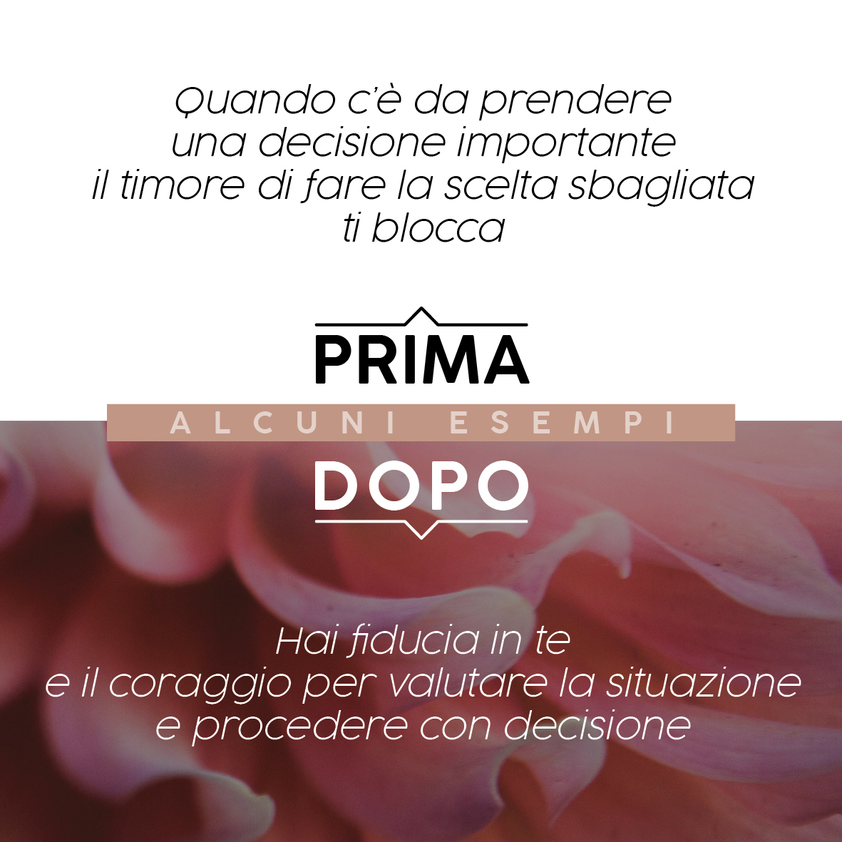 Riscoprire il proprio potere personale per smettere di aver paura di fare sempre la scelta sbagliata